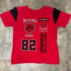 trukfit Women's Red T-shirt